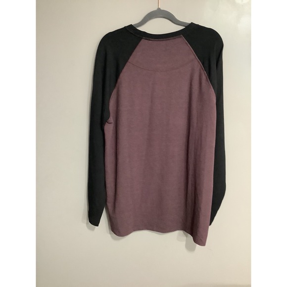 Orvis Shirt Men Size Large Long Sleeve‎ Stretch Maroon & Black - Picture 2 of 5